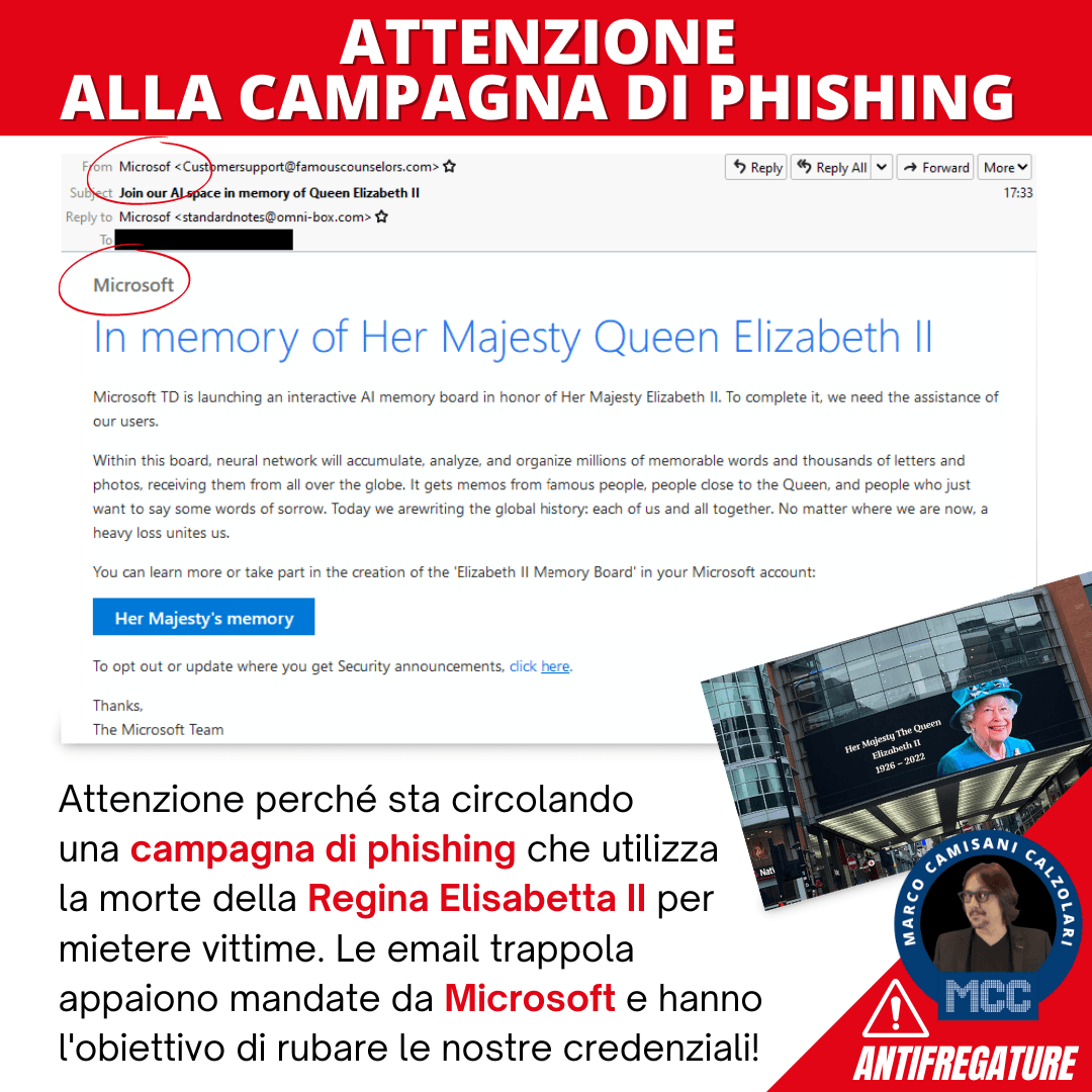 attenzione a questa nuova campagna di phishing 1