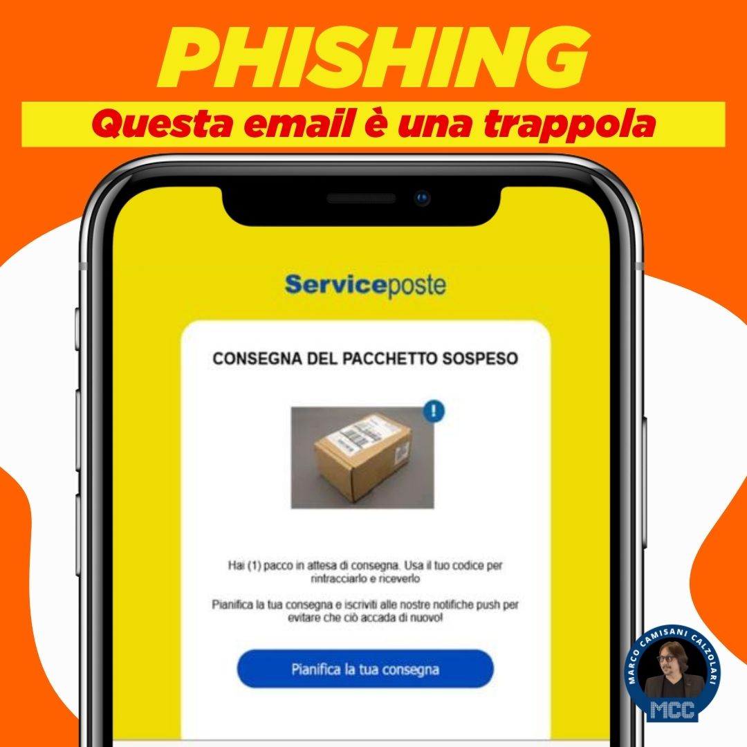 Consegna del pacchetto sospeso attenzione a questa email di phishing 1