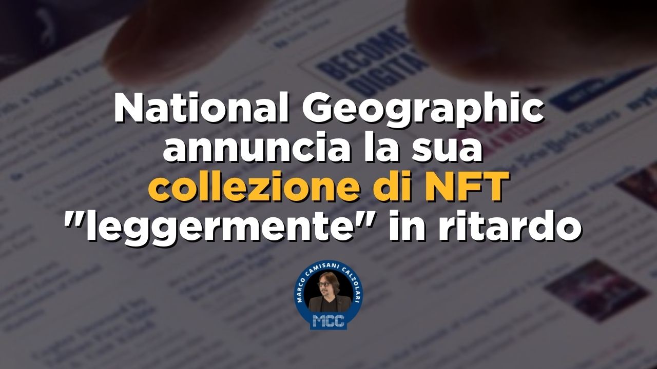 National Geographic annuncia la sua collezione di NFT leggermente in ritardo 25