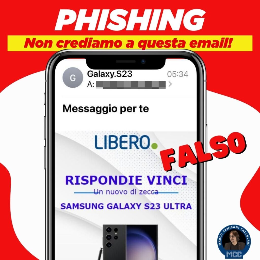 Campagna di phishing Libero non sta regalando smartphone di ultima generazione 20