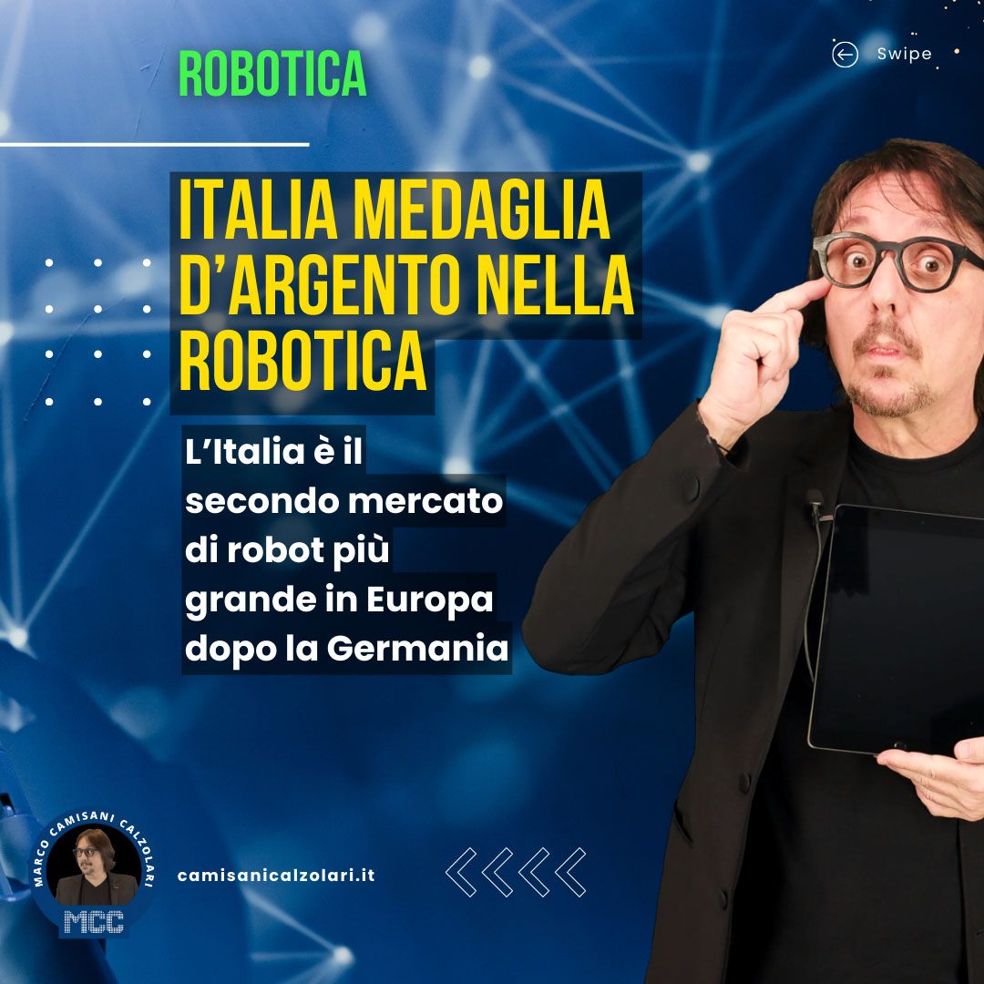 L’Italia ai primi posti nel mondo nella robotica 1 1 1 1