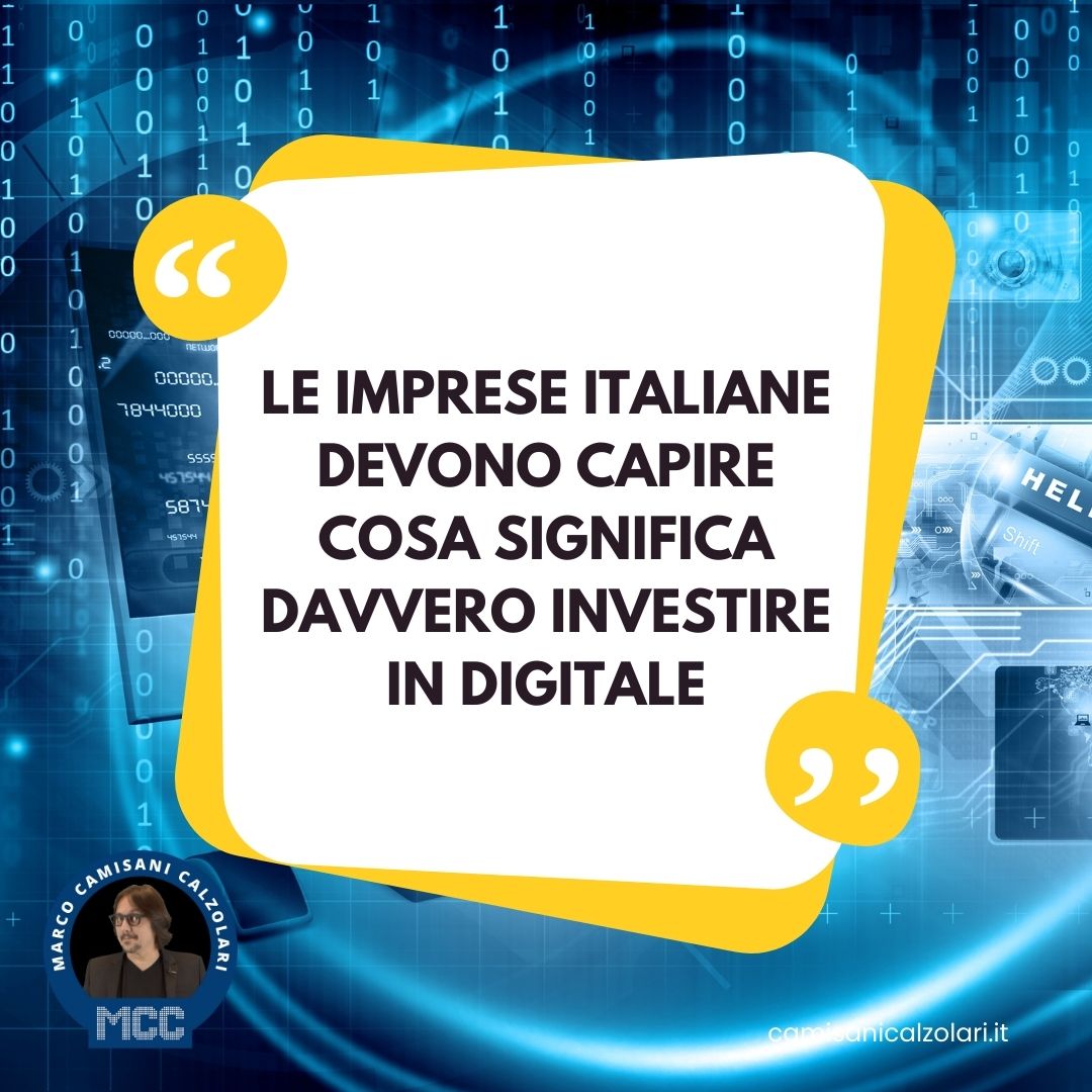 Le imprese italiane devono capire limportanza di investire in digitale 1