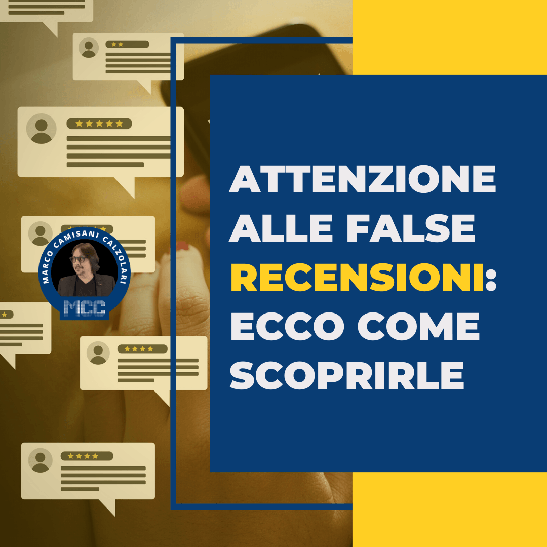 Le false recensioni ci danneggiano, ecco come scoprirle e segnalarle 1 Attenzione alle false recensioni ecco come scoprirle 1