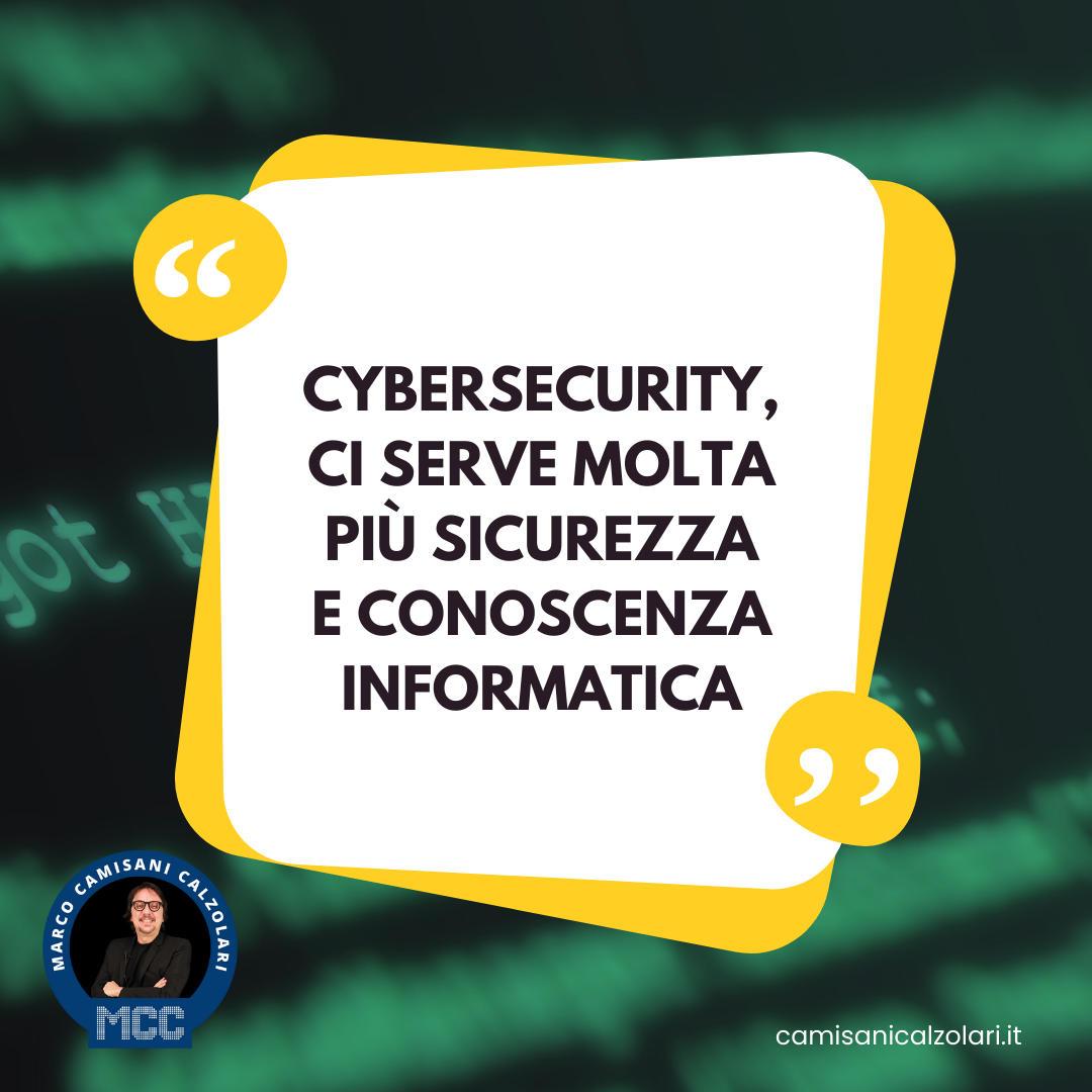 Cybersecurity ci serve molta piu sicurezza e conoscenza informatica 1 1