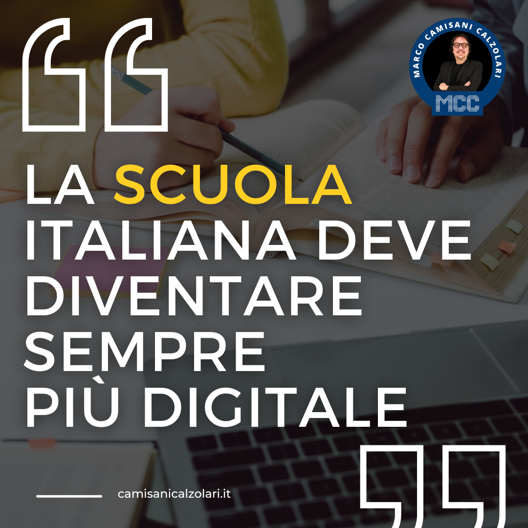 La scuola italiana deve diventare sempre piu digitale 1