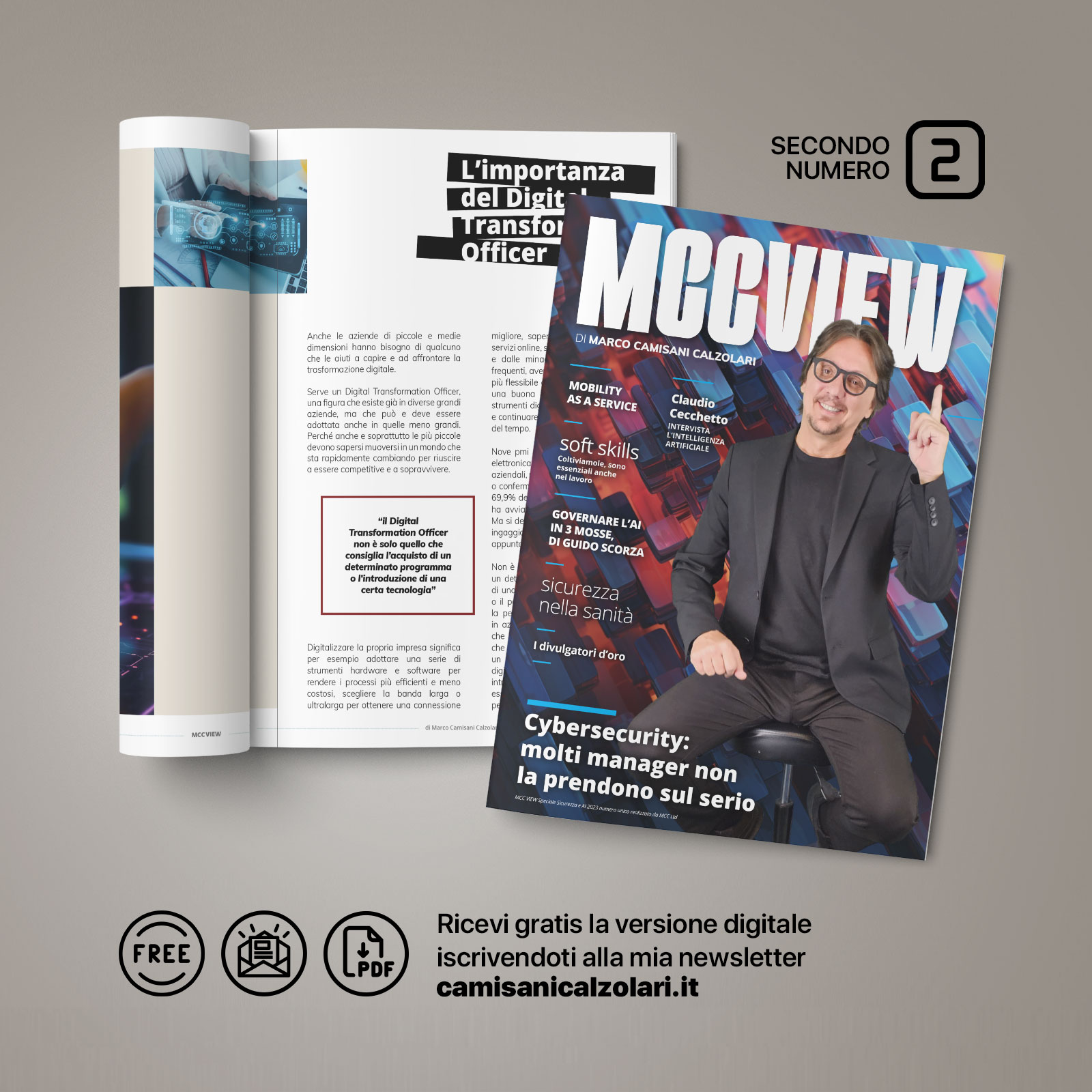 È uscito il secondo numero del mio magazine MCC VIEW. 1 mccview mcc magazine 02 1