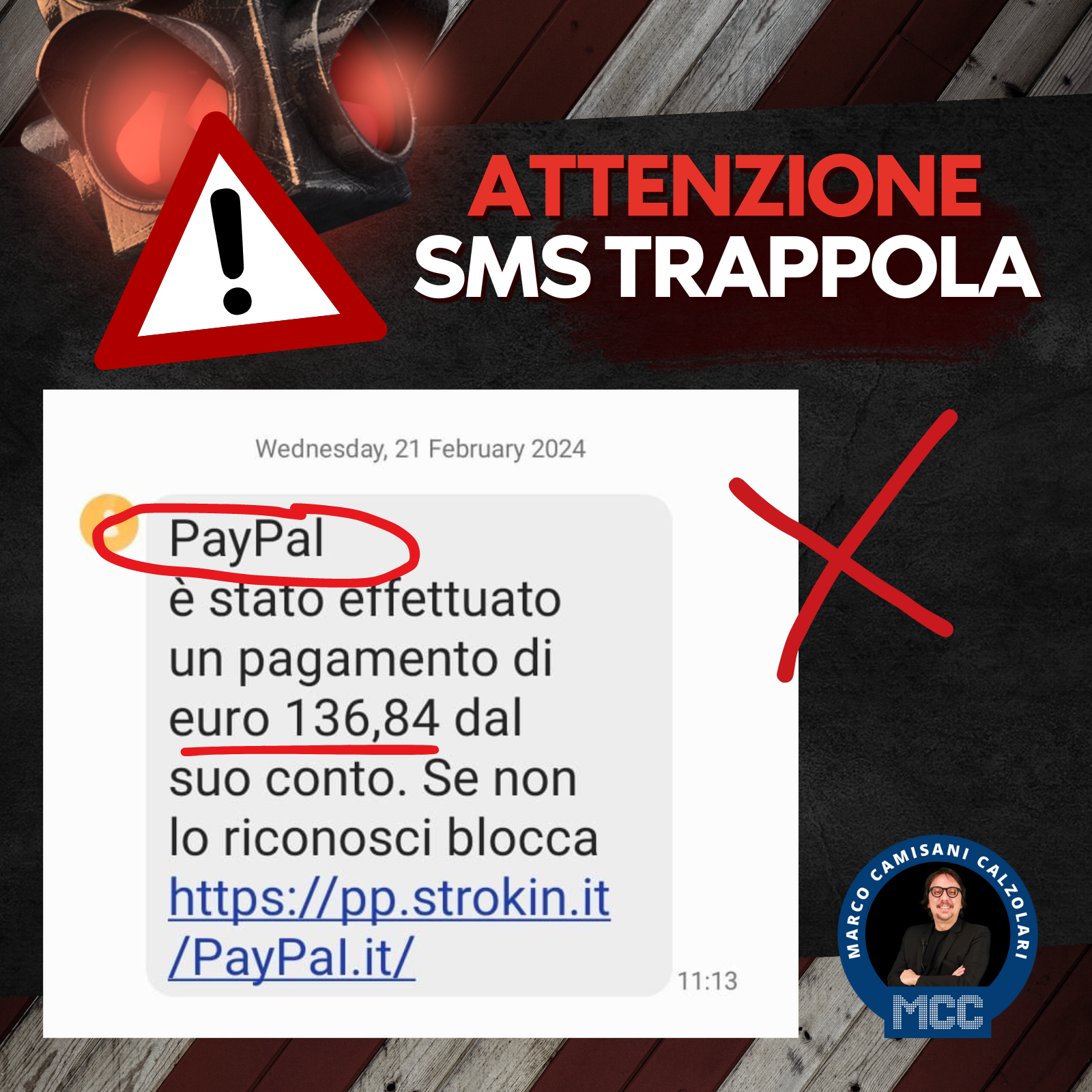 Falso sms Paypal 1 1