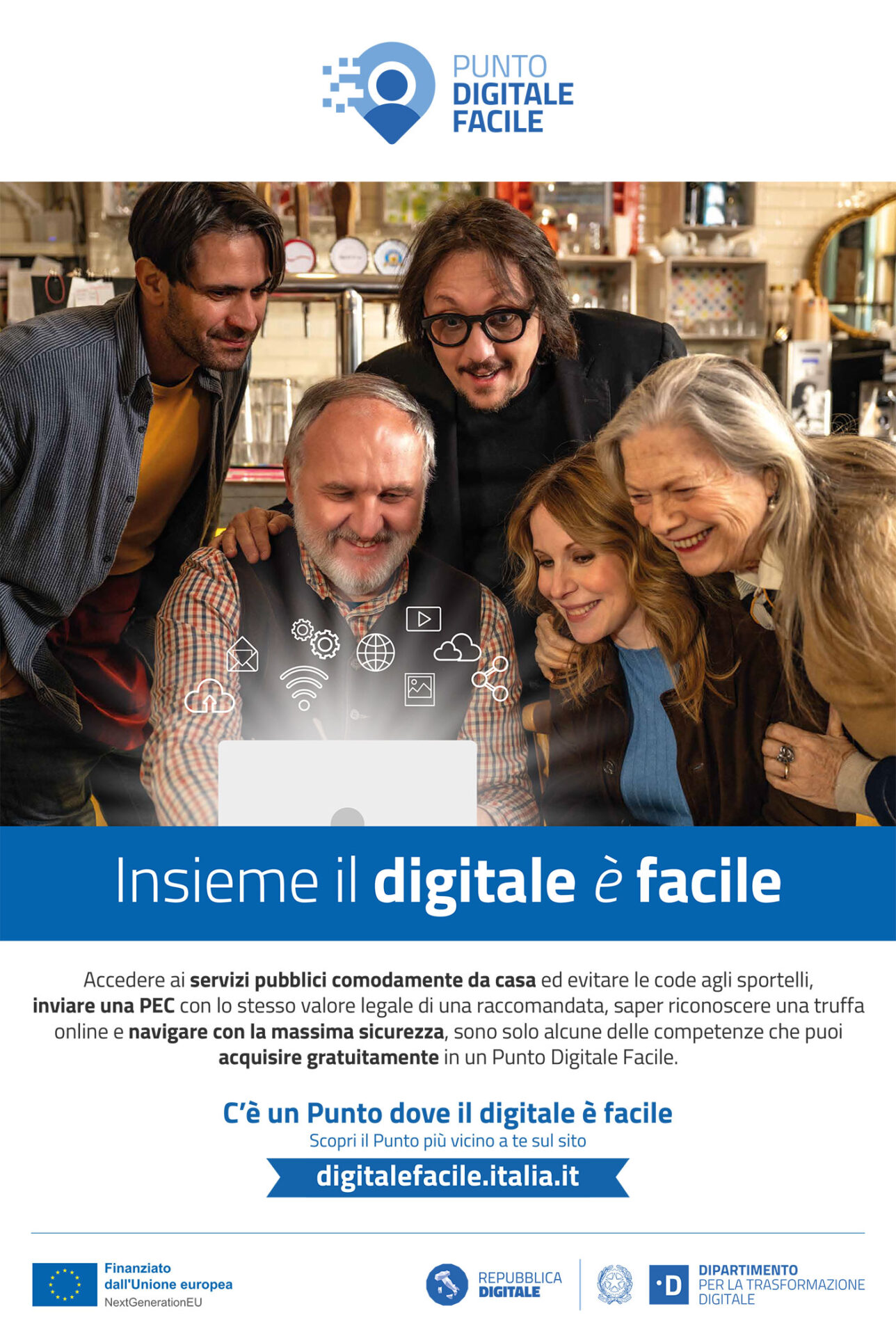 Testimonial della campagna Punti Digitale Facile 1 ADV 1