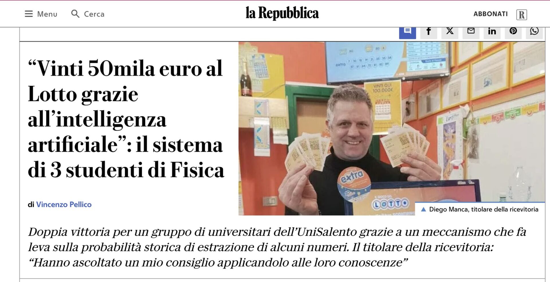 Bufala: prevedere i numeri del Lotto con l'AI 1 1741269723040 1 1