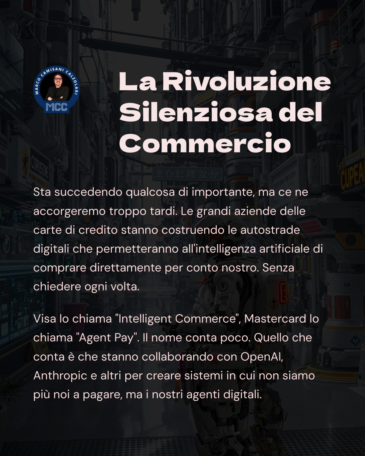 Sta succedendo qualcosa di importante nel commercio 1 1 La Rivoluzione Silenziosa del Commercio 1 1